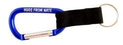 Carabiner with web fob